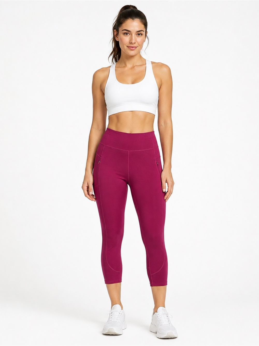Mondetta Magenta High-Rise  Leggings